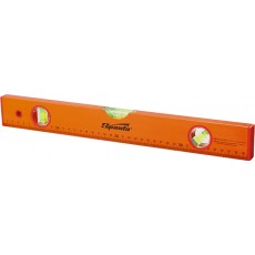 Рівень алюмінієвий, 2000 мм, 3 вічка, жовтий, лінійка// SPARTA