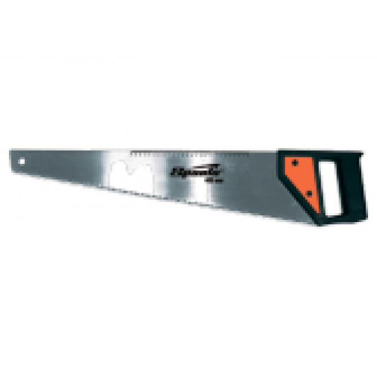 Ножівка по дереву, 450 мм, 5-6 ТРI,лінійка, гартований зуб, пластикова рукоятка / / SPARTA