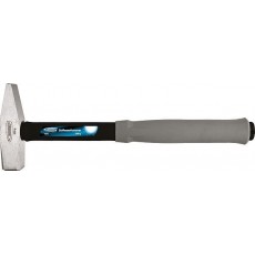 Молоток  слюсарний, 800 г, квадратний бойок, фібергласова  прогумована рукоятка// GROSS