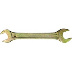 Ключ ріжковий, 13 х 14 мм, жовтий цинк// СИБРТЕХ