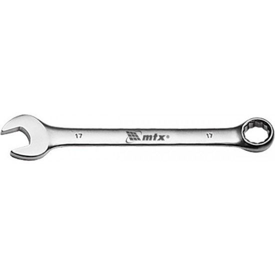 Ключ комбінований, 24 мм, CrV, матовий хром// MTX