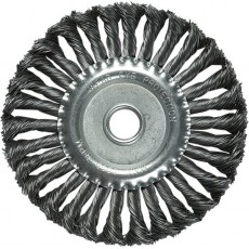 Щітка для КШМ, 200 мм, посадка 22,2 мм, плоский кручений дріт// MTX