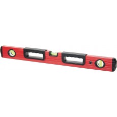 Рівень алюмінієвий, 2000 мм, фрезерований, 3 вічка, 2 ергономічні ручки// MTX