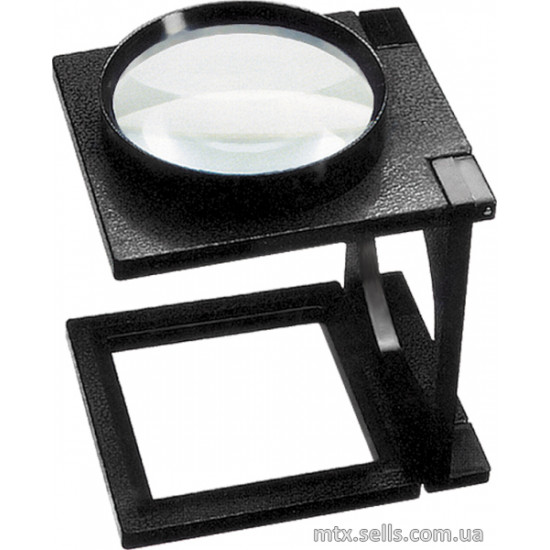 Лупа що складається з підставкою, 2-кратна, D 110 мм// SPARTA