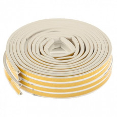 Ущільнювач, 12 м, профіль «П», білий // СИБРТЕХ