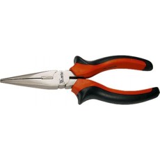 Довгогубці NICKEL, 160 мм, прямі нікельовані, двокомпонентні рукоятки// MTX