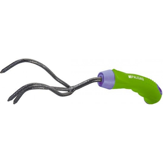 Розпушувач 3-зубий, захисне покриття, прогумована ергономічна рукоятка// PALISAD