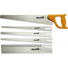 Ножівка по дереву, 350 мм, 5 змінних полотен, пластмасова ручка / / SPARTA