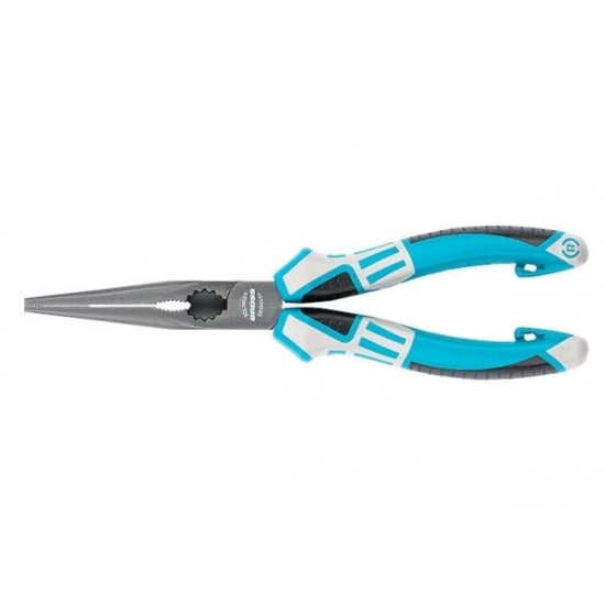 Довгогубці прямі 170 мм, трикомпонентні рукоятки// GROSS