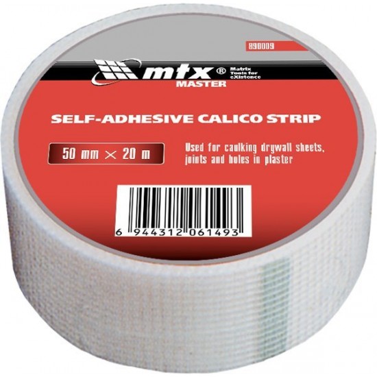 Серпянка самоклеюча, 150 мм х 20м// MTX