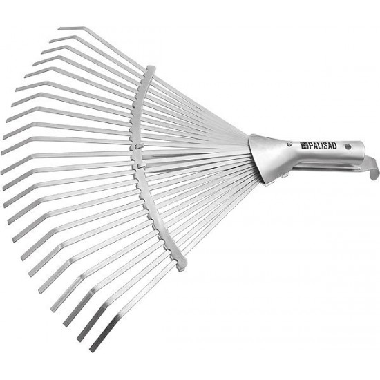 Граблі віялові 22 зуба, без держака, розсувні, 270-460 мм// PALISAD