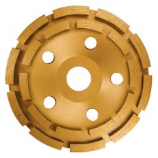 Чашка алмазна зачисна, 180 мм, дворядна / / MTX