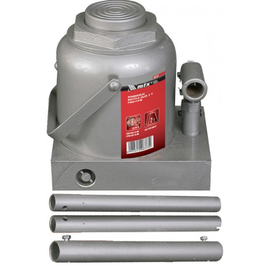 Домкрат гідравлічний пляшковий, 15 т, h підйому 230-460 мм// MTX MASTER