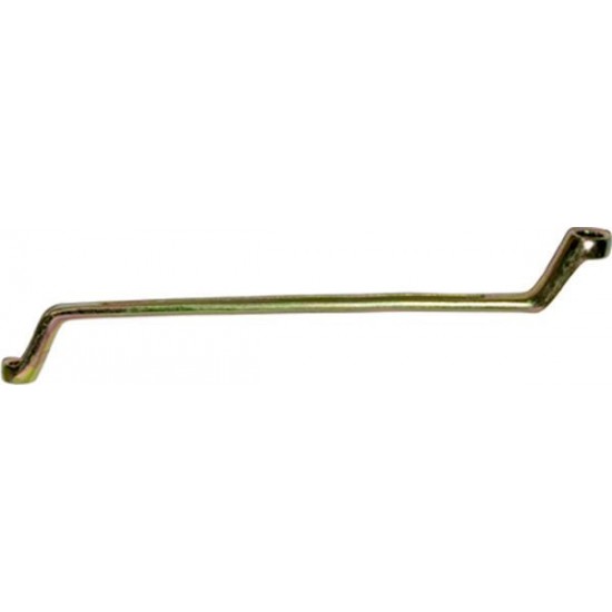 Ключ накидний, 22 х 24 мм, жовтий цинк// СИБРТЕХ