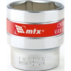 Головка торцева, 18 мм, 6-гранна, CrV,під квадрат 1/2 Головка торцева, 18 мм, 6-гранна, CrV,під квадрат 1/2