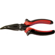 Довгогубці Black Nickel, 200 мм, вигнуті, двокомпонентні рукоятки// MTX