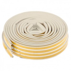 Ущільнювач, 24 м, профіль «Р», білий // СИБРТЕХ