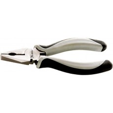 Плоскогубці GRAND, 160 мм, комбіновані нікельовані, двокомпонентні рукоятки// MTX