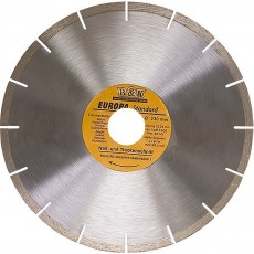 Диск алмазний відрізний сегментний, 230 х 22,2 мм, сухе різання EUROPA Standard //SPARTA