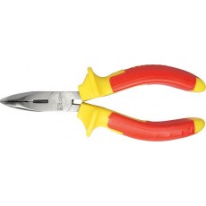 Довгогубці  вигнуті Insulated, 200мм, двокомпонентні рукоятки// MTX PROFESSIONAL