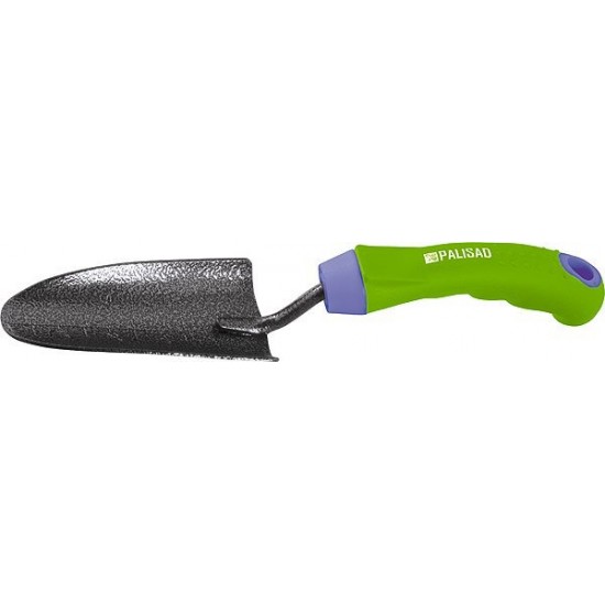 Совок посадковий вузький, захисне покриття, прорезинена ергономічна рукоятка// PALISAD