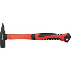 Молоток слюсарний, 800 г, фібергласова  прогумована ручка// MTX