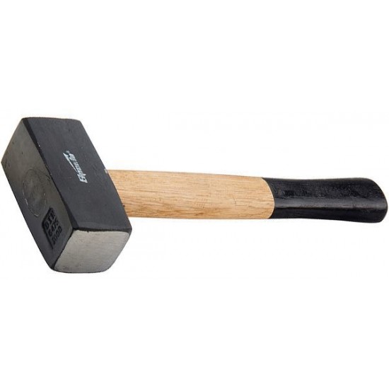 Кувалда, 1000 г, кована голівка, дерев'яна двоколірна рукоятка / / SPARTA